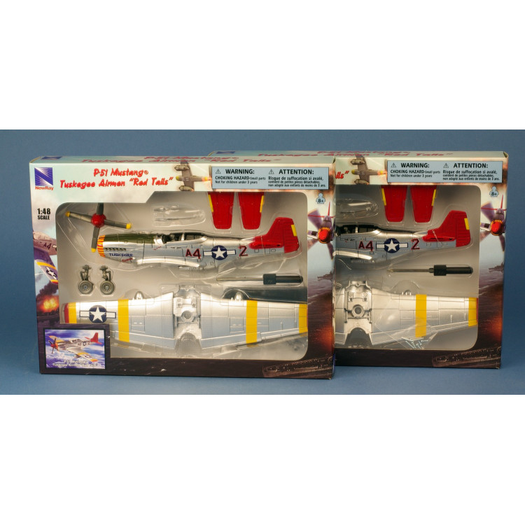 P-51D Mustang Tuskegee Red Tail kit