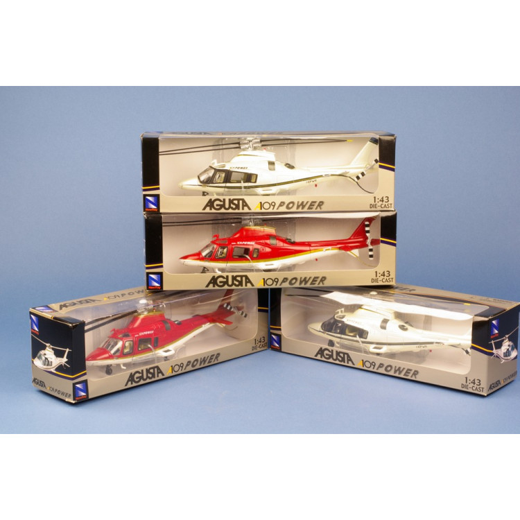 2x Agusta A.109 – Twin set of 2 colours Port offert France (10€)