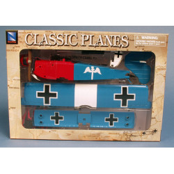Chasseurs Biplan Kit Spad/Camel/Fokker DR1 (Display 12pcs)