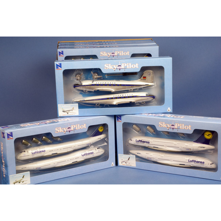 Lufthansa Boeing 747/ DC3 / Airbus 380 Kits