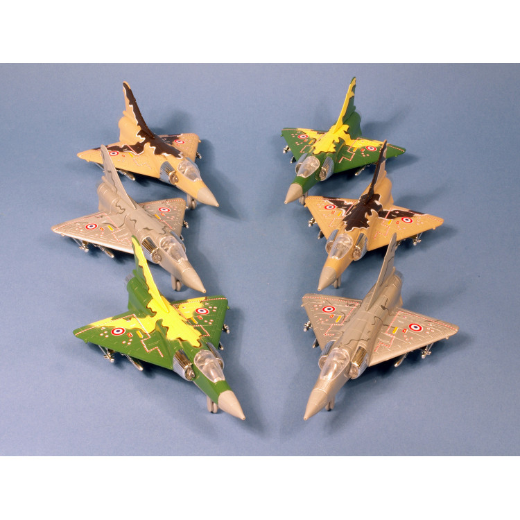 Rétrofriction Mirage Plane “Pull-back action” (6pcs)