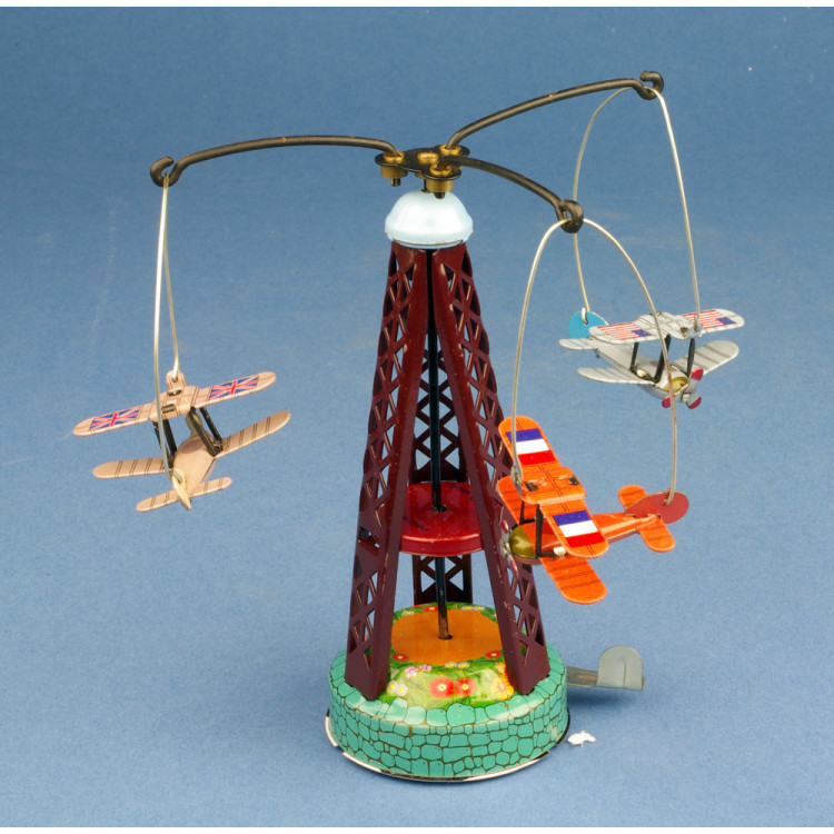 Carousel biplanes former toy / Carousel de biplans