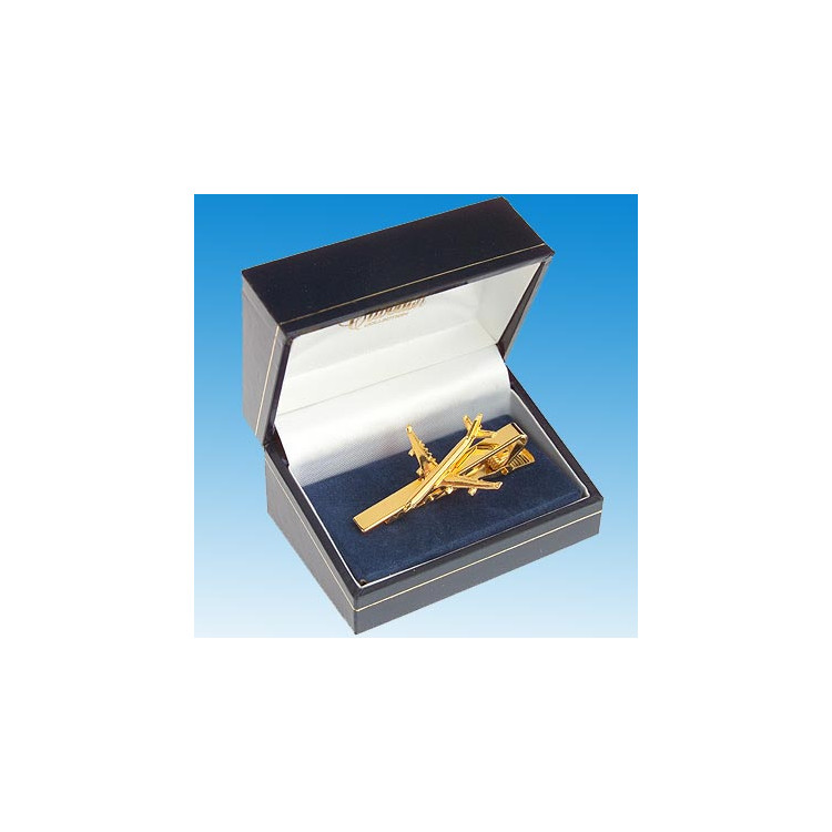 Pince cravate doré Airbus A380