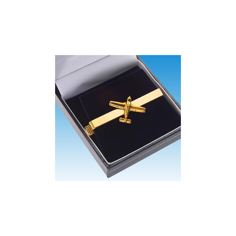 Pince Cravate dorée Piper Cherokee