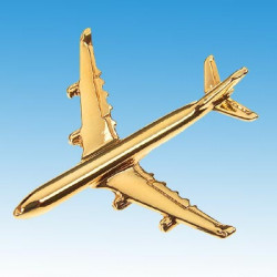 PINS A340 DORÉ OR FIN