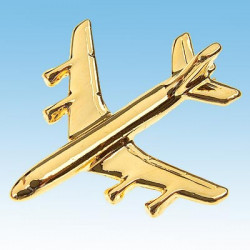Pin’s Boeing 707  doré or fin