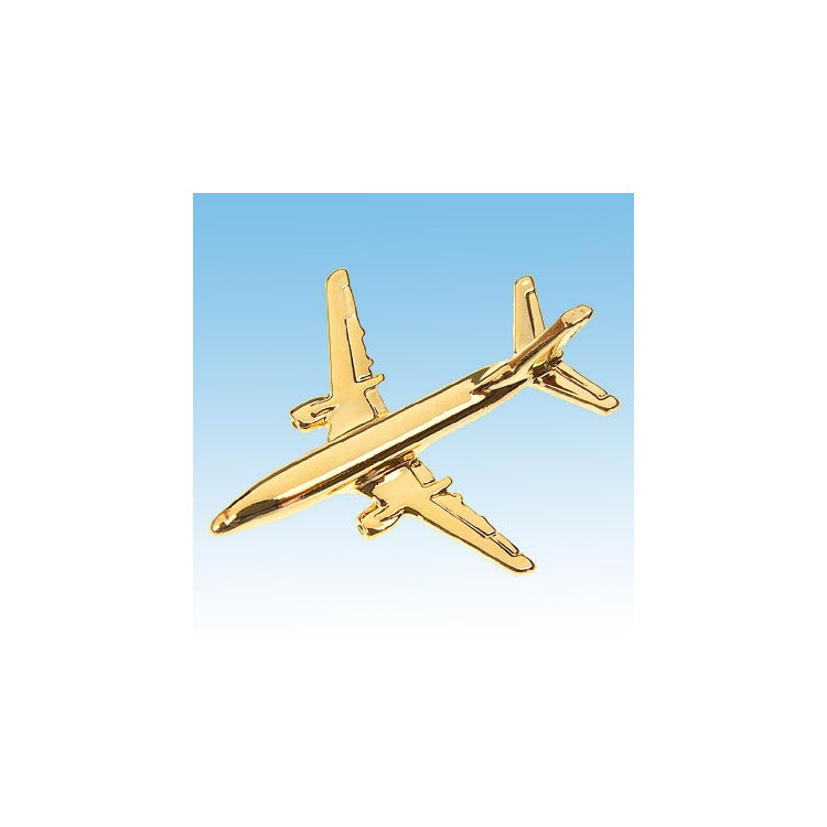 Pin’s Boeing 737-400  doré or fin