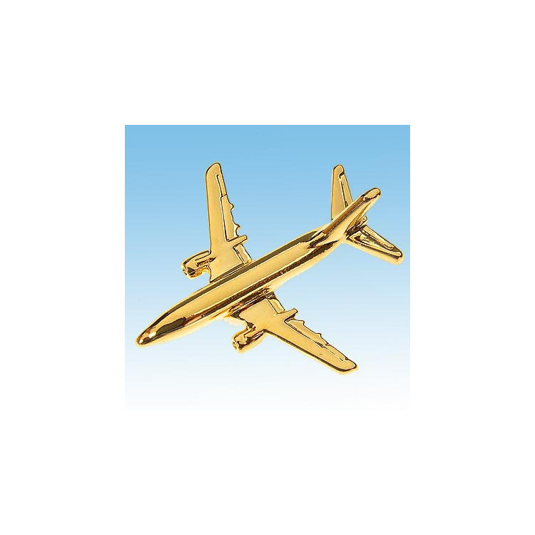 Pin’s Boeing 737-500  doré or fin