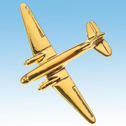Pin’s DC3 doré or fin