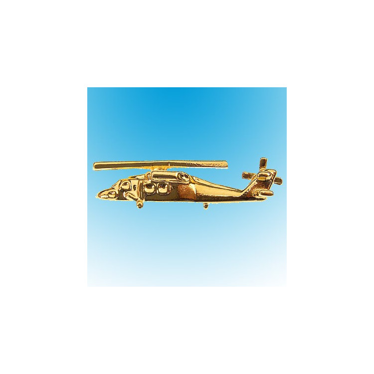 Pin’s Blackhawk  doré or fin
