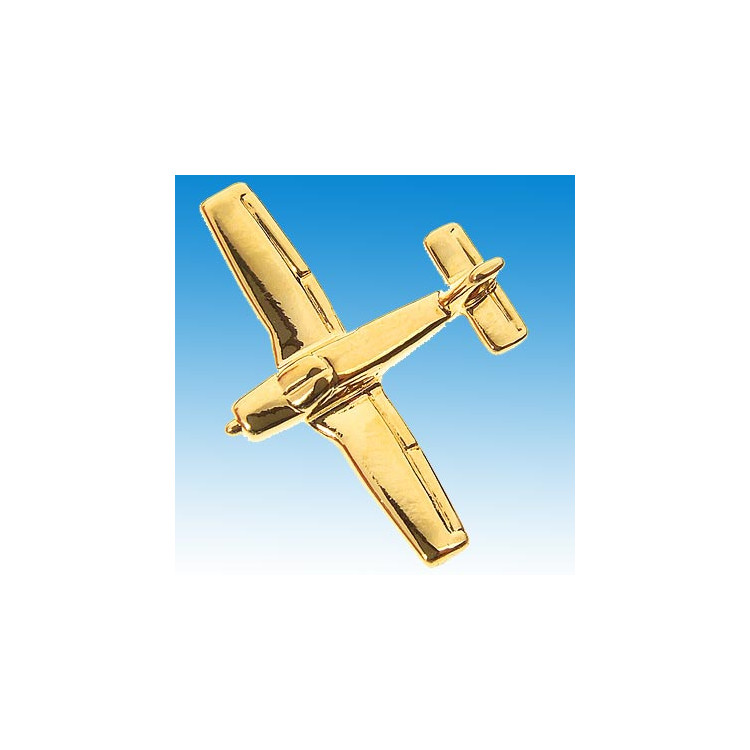 Pin’s Piper Arrow doré or fin Port offert en France