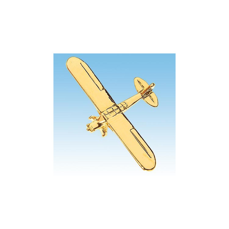 Pin’s Piper J3 CLUB doré or fin