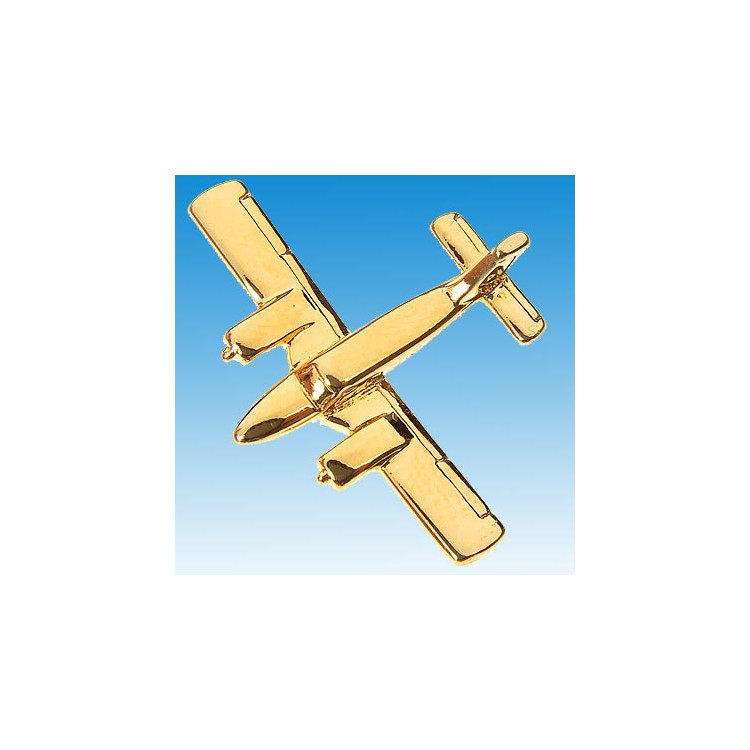 Pin’s Piper Seneca doré or fin Port offert France