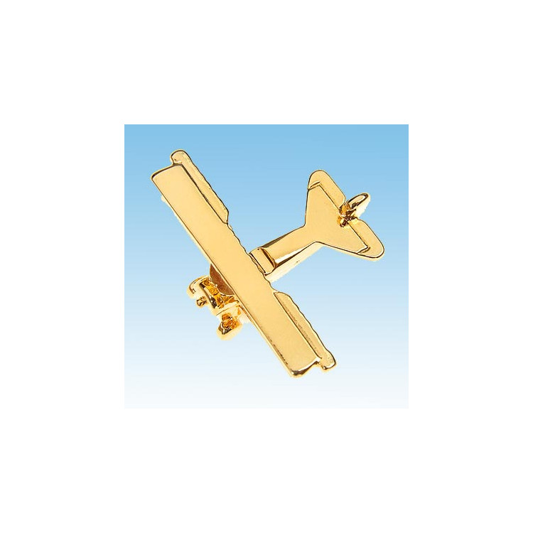 Pin’s Fokker DR1 doré or fin