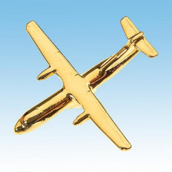 Pin’s ATR42 doré or fin