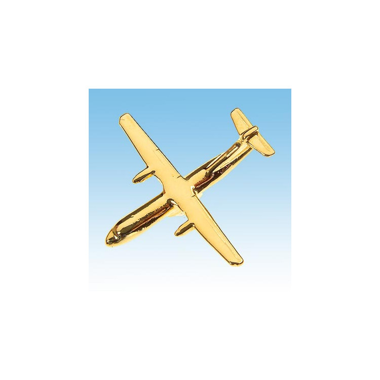 Pin’s ATR42 doré or fin