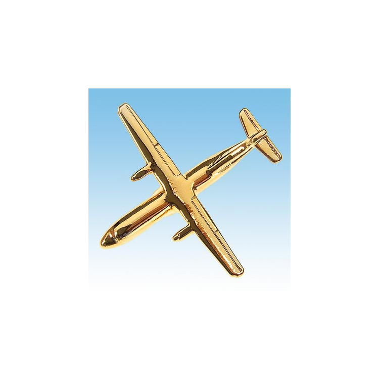 Pin’s ATR72 doré or fin
