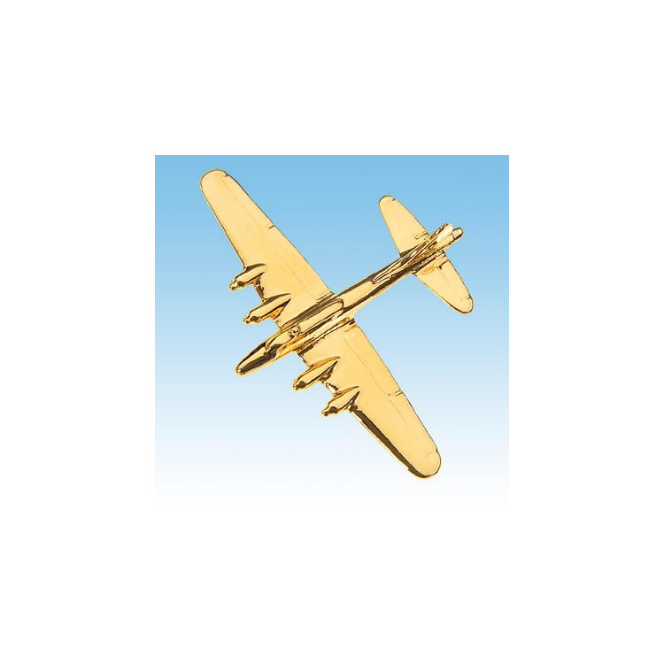 Pin’s B17 doré or fin