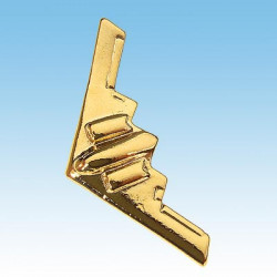 Pin’s B-2 Stealth doré or fin