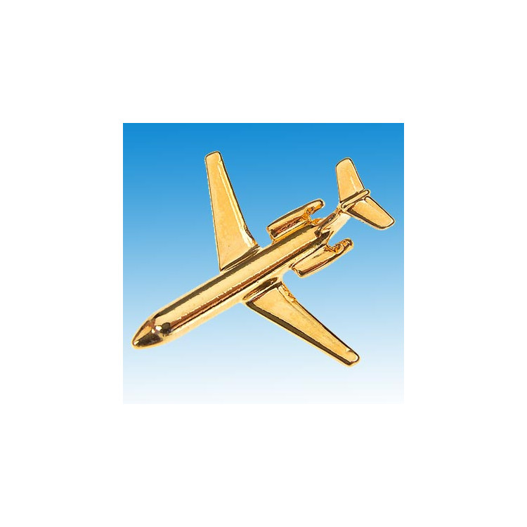 Pin’s Bac 1-11 doré or fin Port offert en France