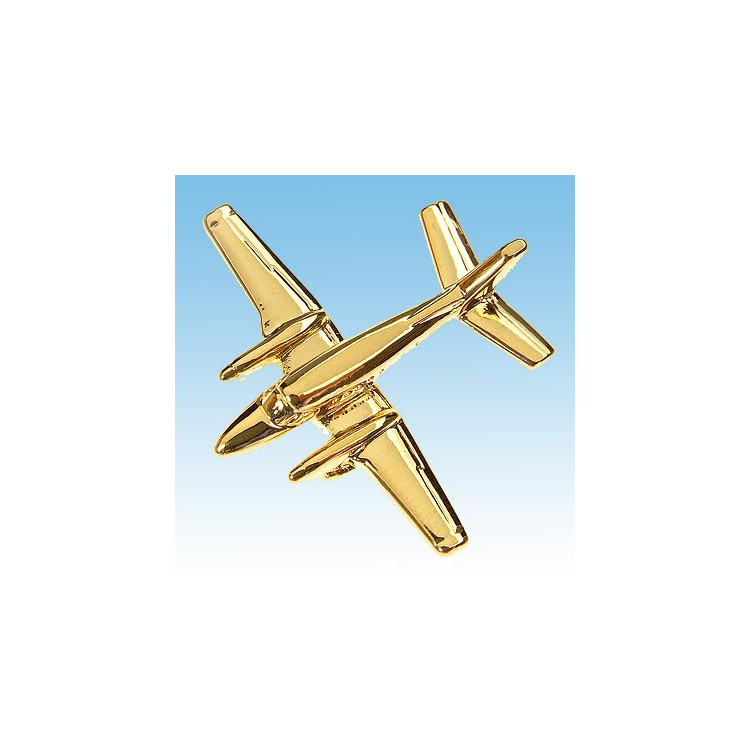 Pin’s Beech 90 doré or fin