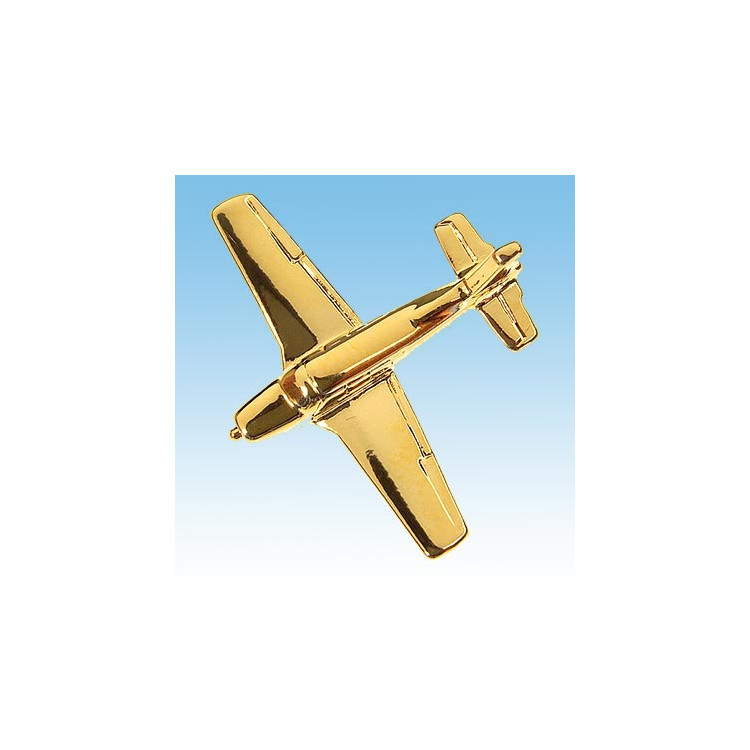 Pin’s Beech Bonanza doré or fin Port offert en France