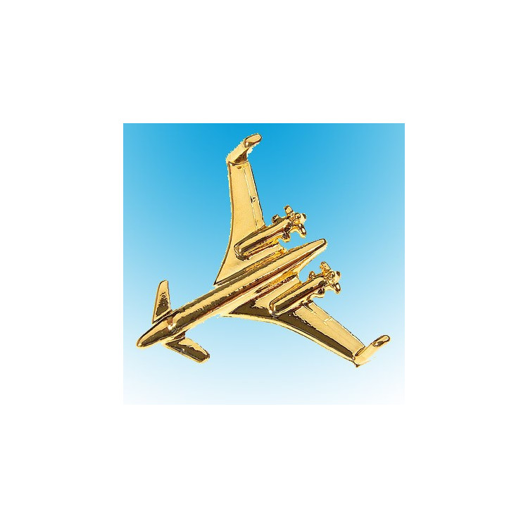 Pin’s Beech Starship doré or fin Port offert en France