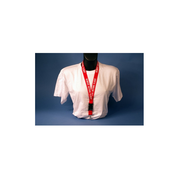 Danger - Neck strap / tour de cou - 55cm Port offert en France