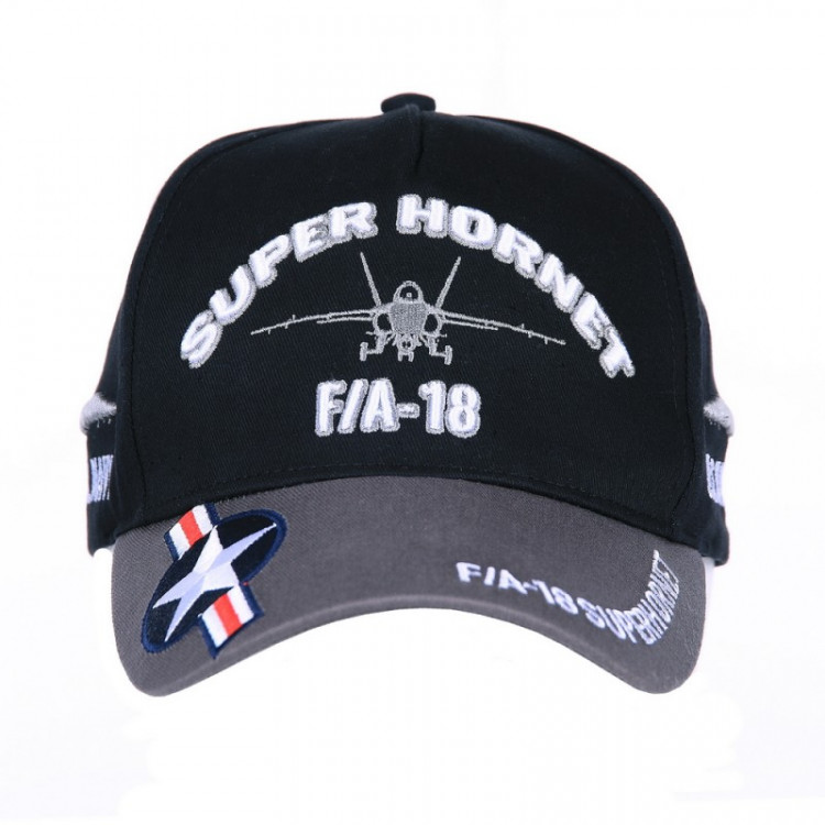 Baseball cap F/A18 Super Hornet US Navy - coton/velcros