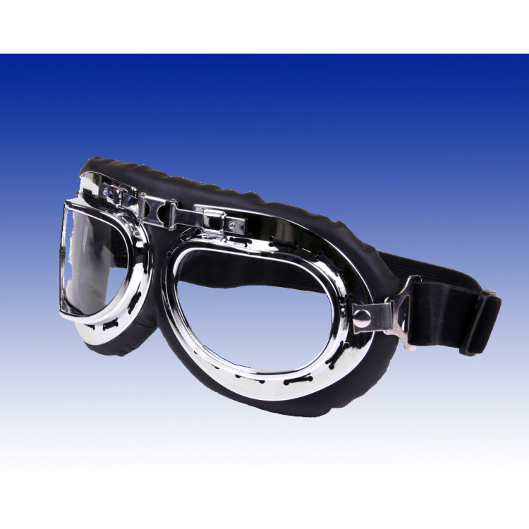 Lunettes de Vol Chrome – Flying Goggles Chrom RAF Replica