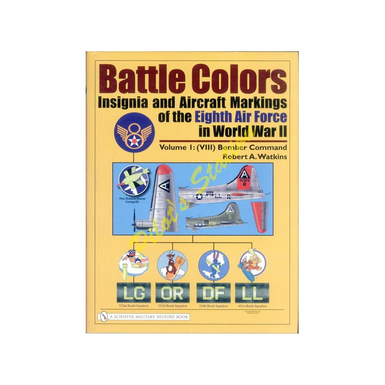 Battle Colors: Insignes Aircraft Markings of the 8th Port offert en France métropolitaine