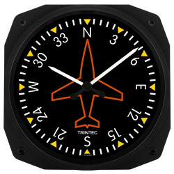 Horloge Murale Gyro Directionnel 25X25CM Port offert en France métropolitaine