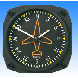 Horloge Murale Gyro Directionnel 17x17cm