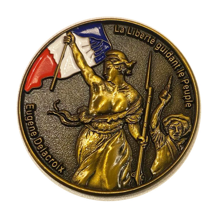 Médaille Delacroix "La Liberté guidant le Peuple"