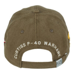 Casquette Baseball brodée Curtiss P-40