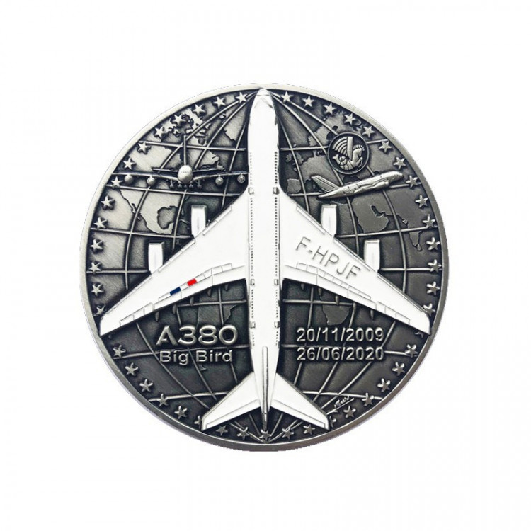 TRICOLOR SPECIAL A380 COIN AIR FRANCE LIMITED 200 pcs