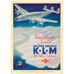 KLM Transatlantic Service-Holland America, Paul Erkelens 1946